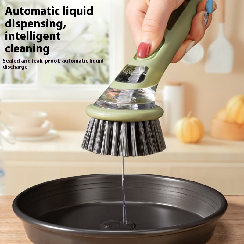 Dishwashing Brush with Soap Dispenser